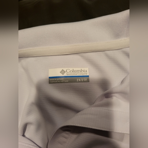 Columbia white colored golf shirt - Picture 3 of 3
